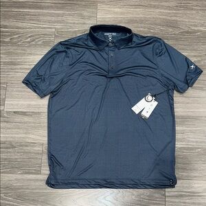 Kenneth Cole Dark Blue Polo Shirt